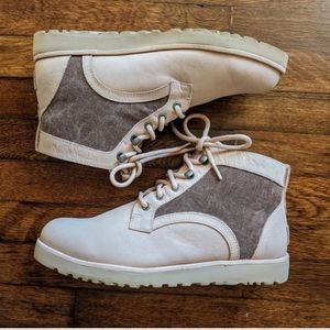 NWOT UGG blush womens fur lined sneakers boots 8.5